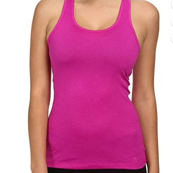 Nike Tops - Nike Women's Dri-FIT Balance Hot Pink Tank Top - Size M Athletic